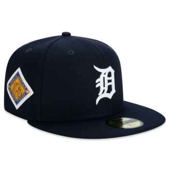 Boné New Era 59Fifty Detroit Tigers Logo History Marinho