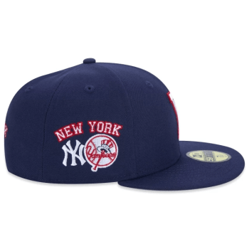 Boné New Era 59Fifty NY Yankees Club House Marinho
