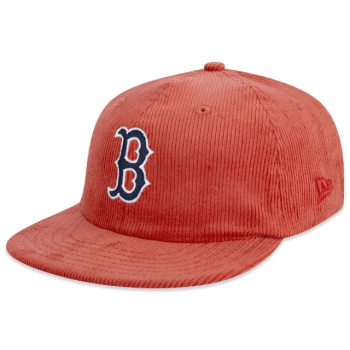 Boné New Era Boston Red Sox Desestruturado HipHop Salmão