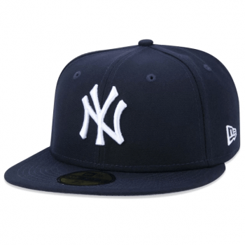 Boné New Era NY Yankees World Series Cloud Icon Fechado Marinho