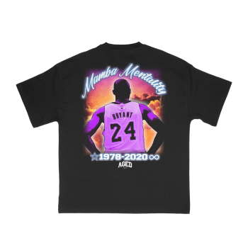 Camiseta Aged Kobe Bryant Preta
