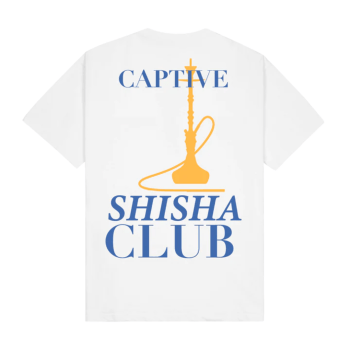 Camiseta Captive Shisha Club Branca