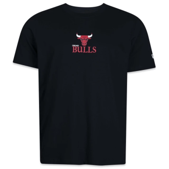 Camiseta New Era Chicago Bulls Freestyle Preta