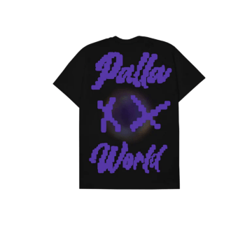 Camiseta Palla World Purple Trip Preta/Roxa