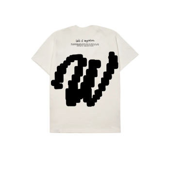 Camiseta Palla World This is A Big Letter Off White