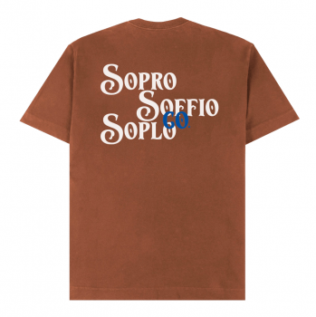Camiseta Sopro Language Marrom