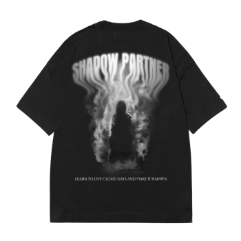Camiseta Sopro Shadow Partner Oversized Preta