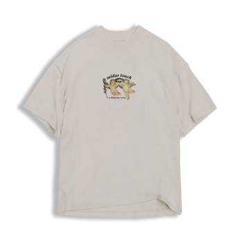 Camiseta Midas Touch Oversized More Angels Off White